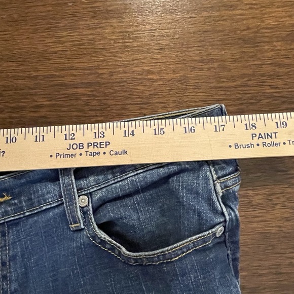Levi's 505 Women's Jeans Size 14 Straight Leg Medium Hemmed to 29" Inseam - Picture 11 of 13